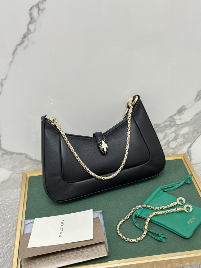  Handbags Bvlgari 293208 size:27.5*18*3.5 cm