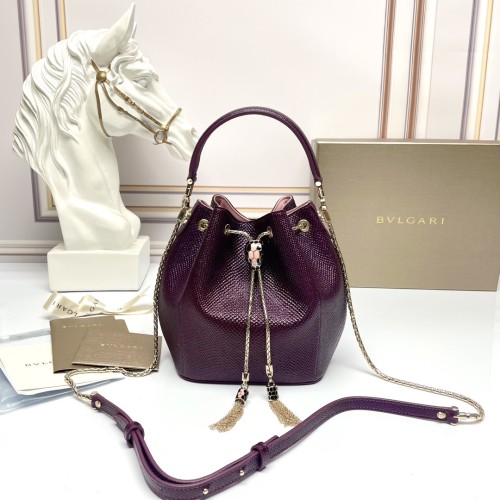  Handbags Bvlgari B287614 size:16*20*10.5 cm