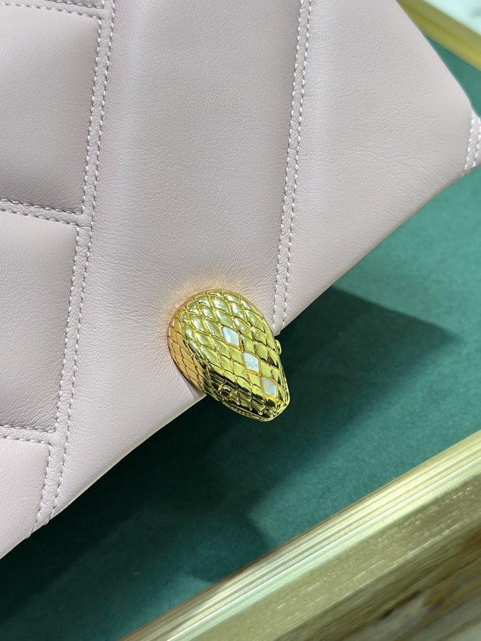  Handbags Bvlgari 291088 size:22.5*15*10 cm