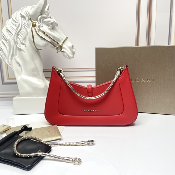  Handbags Bvlgari 293208 size:27.5*18*4.5 cm