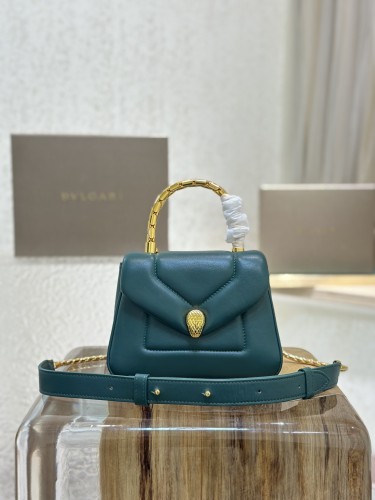  Handbags Bvlgari 292128 size:20*14*10 cm