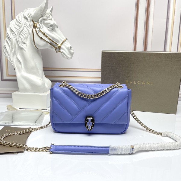  Handbags Bvlgari 287993 size:22.5*15*10 cm