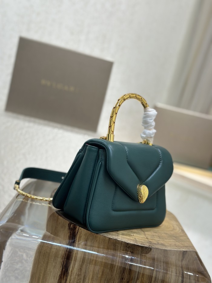  Handbags Bvlgari 292128 size:20*14*10 cm