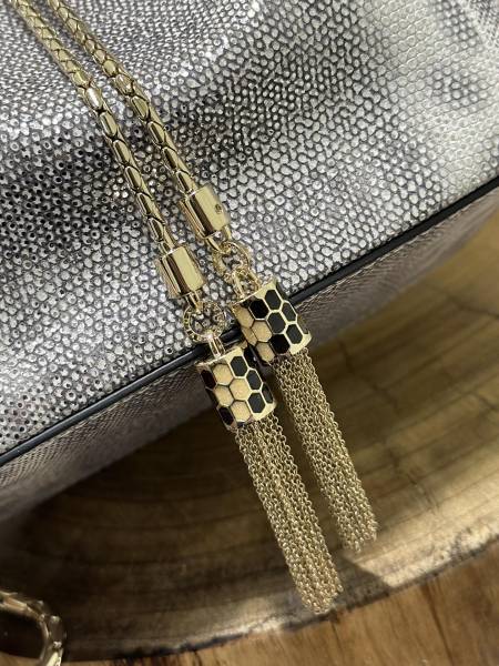  Handbags Bvlgari 287614 size:16*19*11 cm