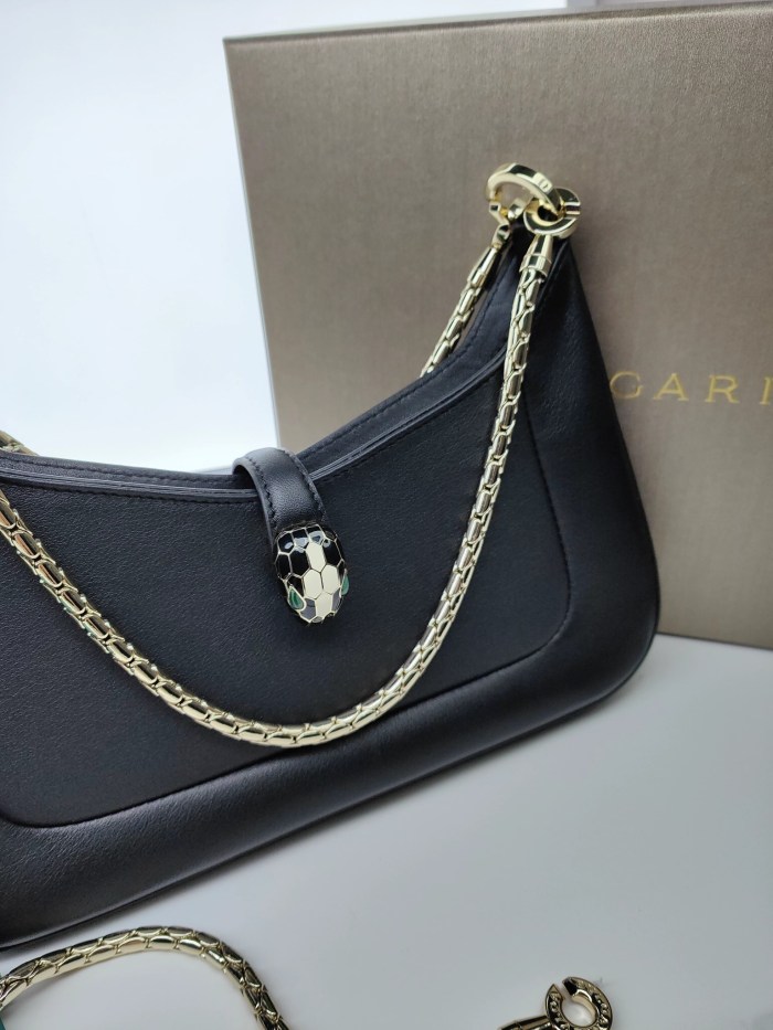  Handbags Bvlgari 293208 size:27.5*18*3.5 cm