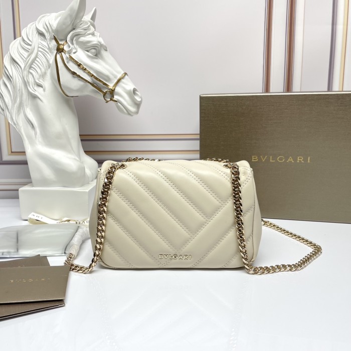  Handbags Bvlgari 287993 size:22.5*15*10 cm