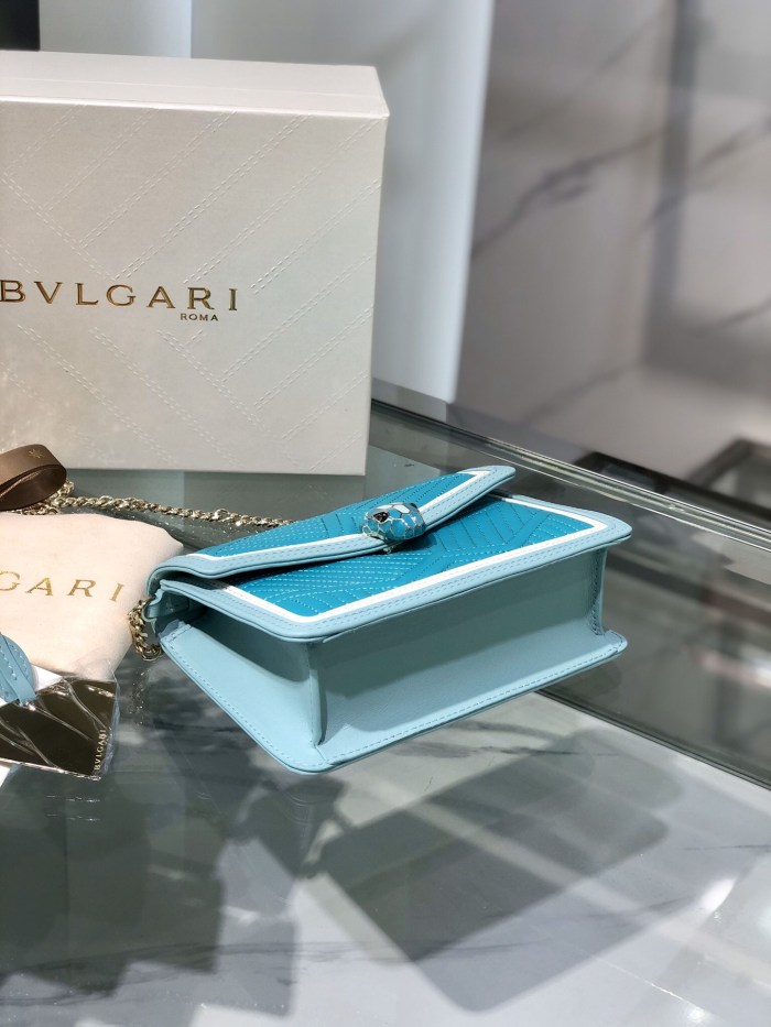  Handbags Bvlgari Serpenti Forever 288104 size:17*11*5 cm