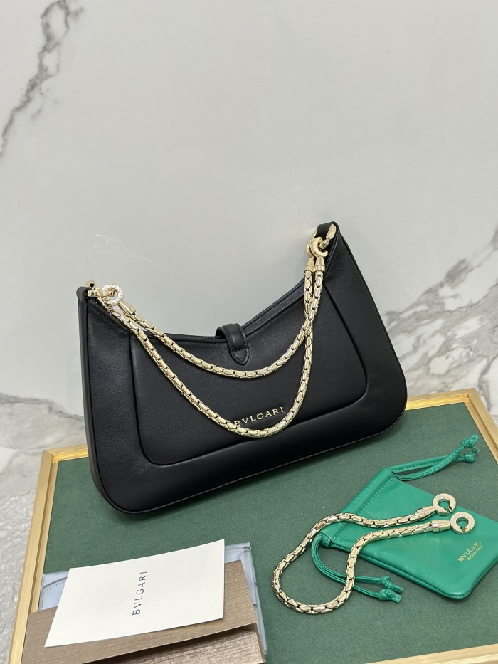  Handbags Bvlgari 293208 size:27.5*18*3.5 cm