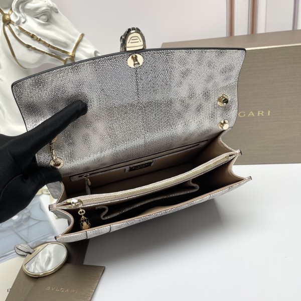  Handbags Bvlgari 286999 size:18 cm