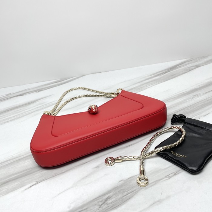  Handbags Bvlgari 293208 size:27.5*18*3.5 cm