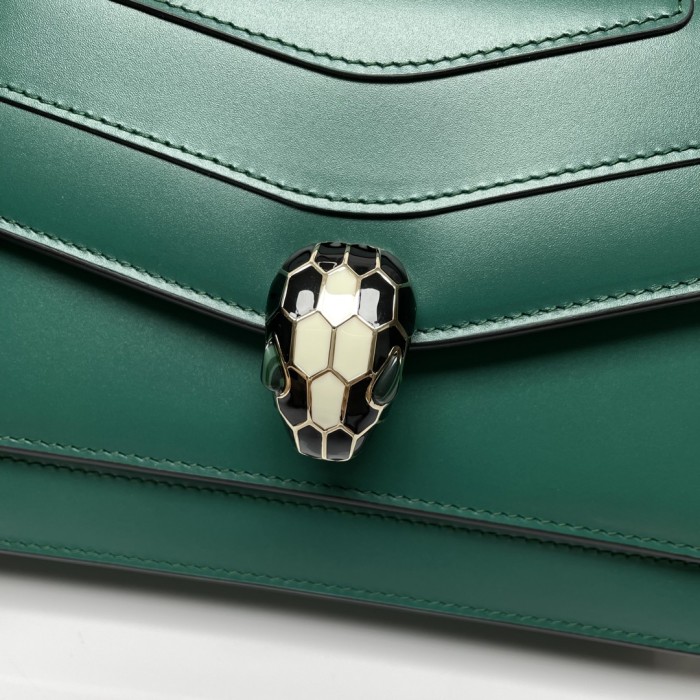  Handbags Bvlgari 292104 size:22*15*4.5 cm