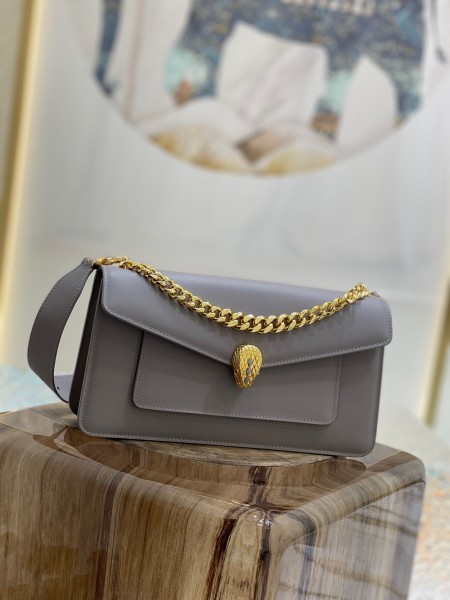  Handbags Bvlgari 293208 size:27.5*18*6.5 cm