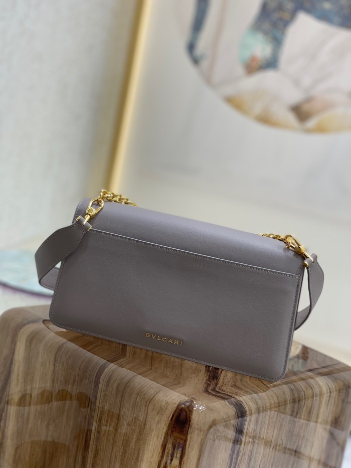  Handbags Bvlgari 293208 size:27.5*18*6.5 cm