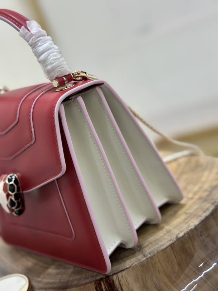  Handbags Bvlgari 38329 size:18*16*9 cm