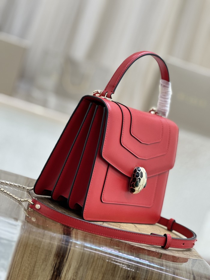  Handbags Bvlgari 38329 size:18*16*9 cm