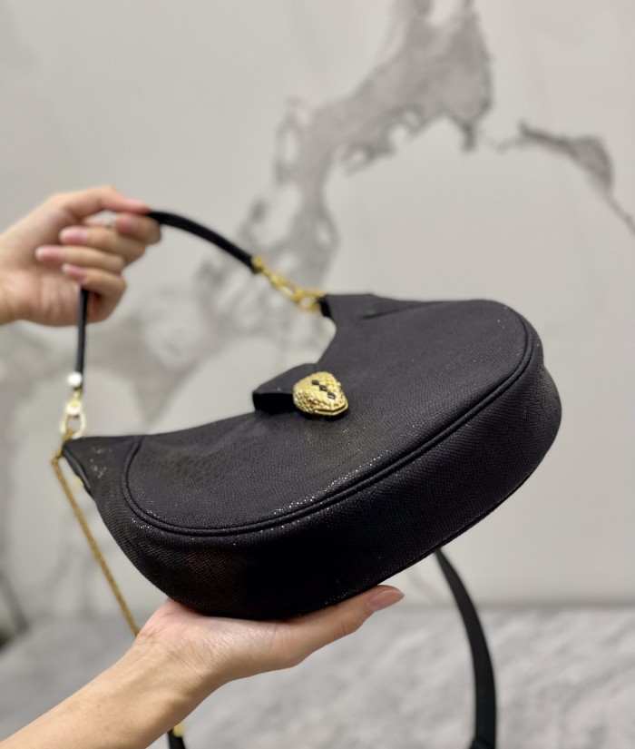  Handbags Bvlgari 291636 size:25.5*25*5.5 cm