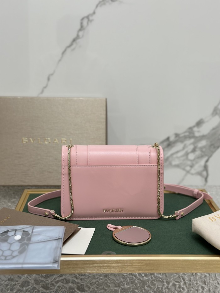  Handbags Bvlgari 289676 size:19*13*7 cm