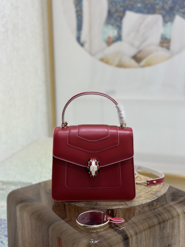  Handbags Bvlgari 38329 size:18*16*9 cm