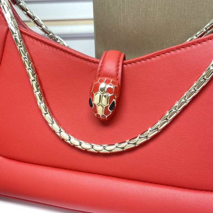  Handbags Bvlgari 293208 size:27.5*18*4.5 cm