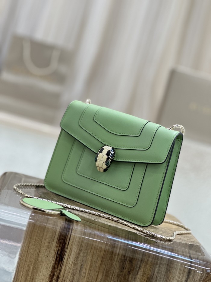  Handbags Bvlgari Serpenti Forever 35107 size:20*15*5 cm