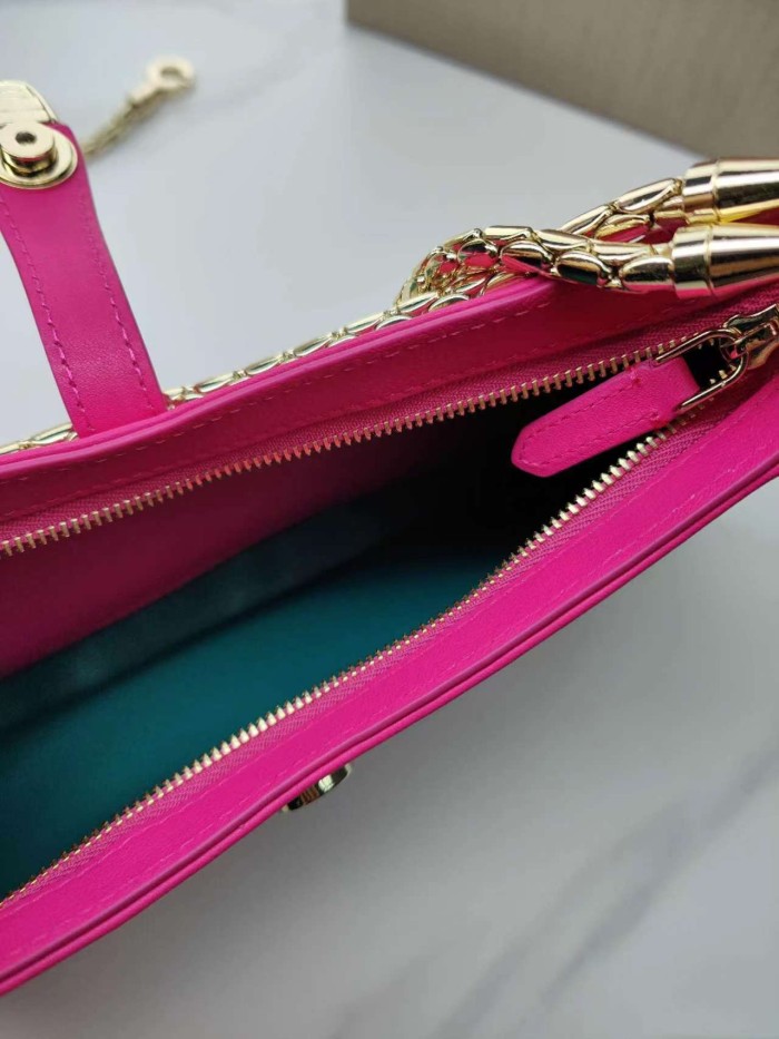  Handbags Bvlgari 293208 size:27.5*18*3.5 cm