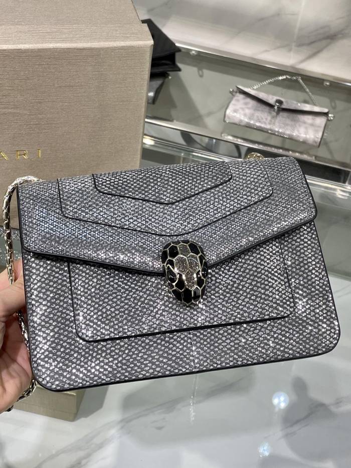  Handbags Bvlgari 9676 size:19*13*7cm