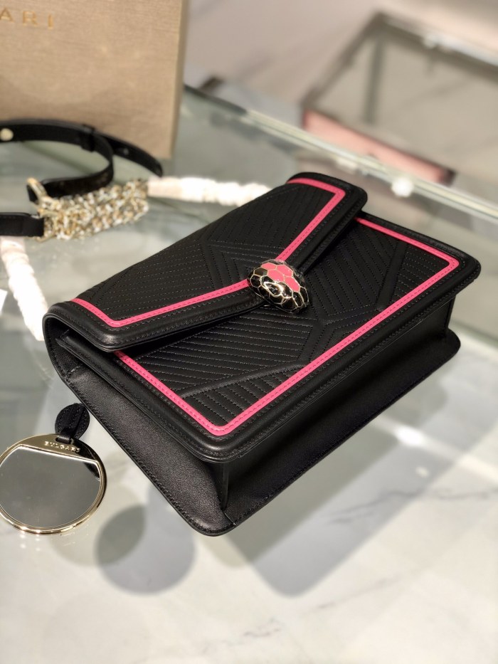  Handbags Bvlgari 288656 size:24*16*6.5 cm