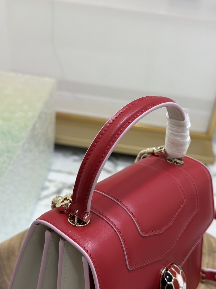  Handbags Bvlgari 38329 size:18*16*9 cm