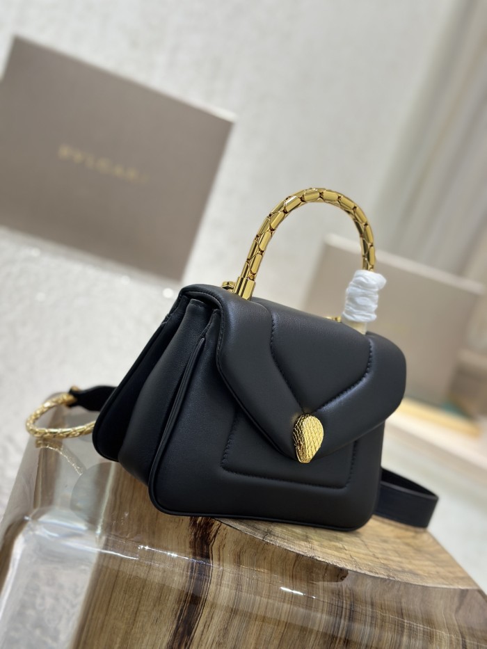  Handbags Bvlgari 292128 size:20*14*10 cm