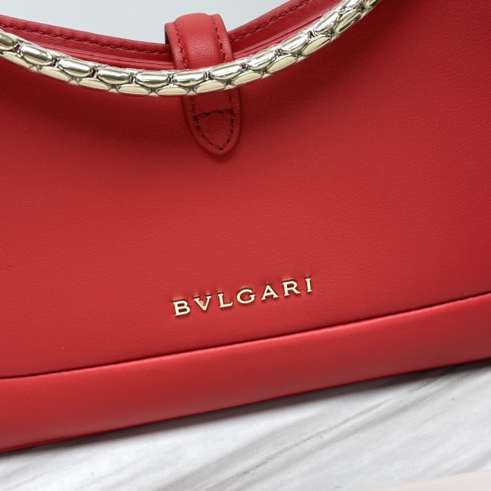  Handbags Bvlgari 293208 size:27.5*18*3.5 cm
