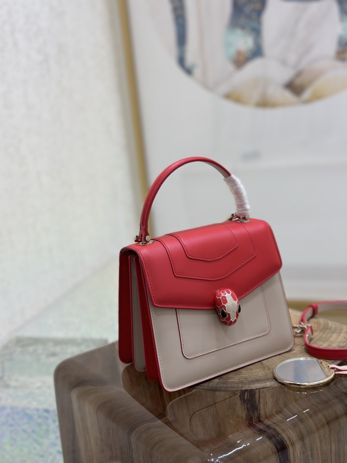  Handbags Bvlgari 38329 size:18*16*9 cm