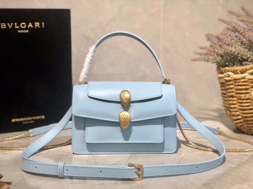  Handbags Bvlgari 288739 size:18.5*13*6.5 cm