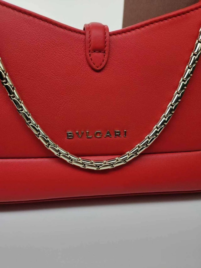  Handbags Bvlgari 293208 size:27.5*18*3.5 cm
