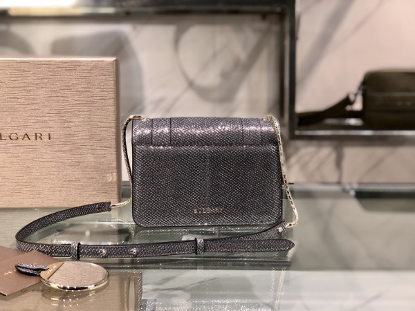  Handbags Bvlgari 9676 size:19*13*7cm