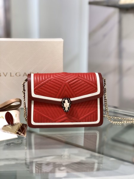  Handbags Bvlgari Serpenti Forever 288104 size:17*11*5 cm