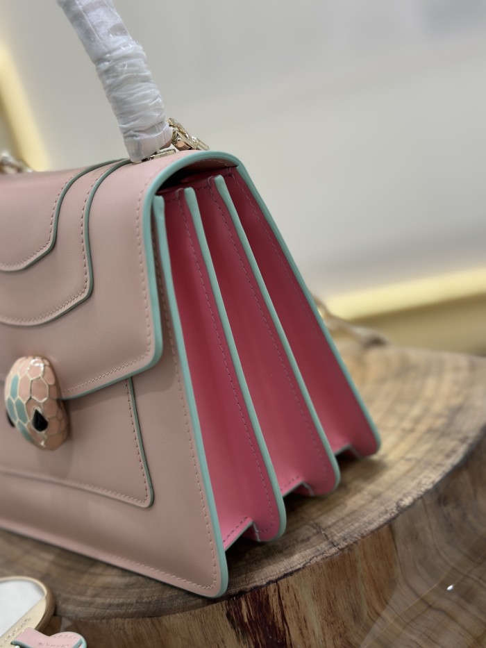  Handbags Bvlgari 38329 size:18*16*9 cm