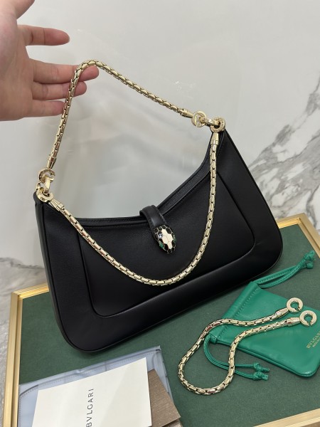  Handbags Bvlgari 293208 size:27.5*18*3.5 cm
