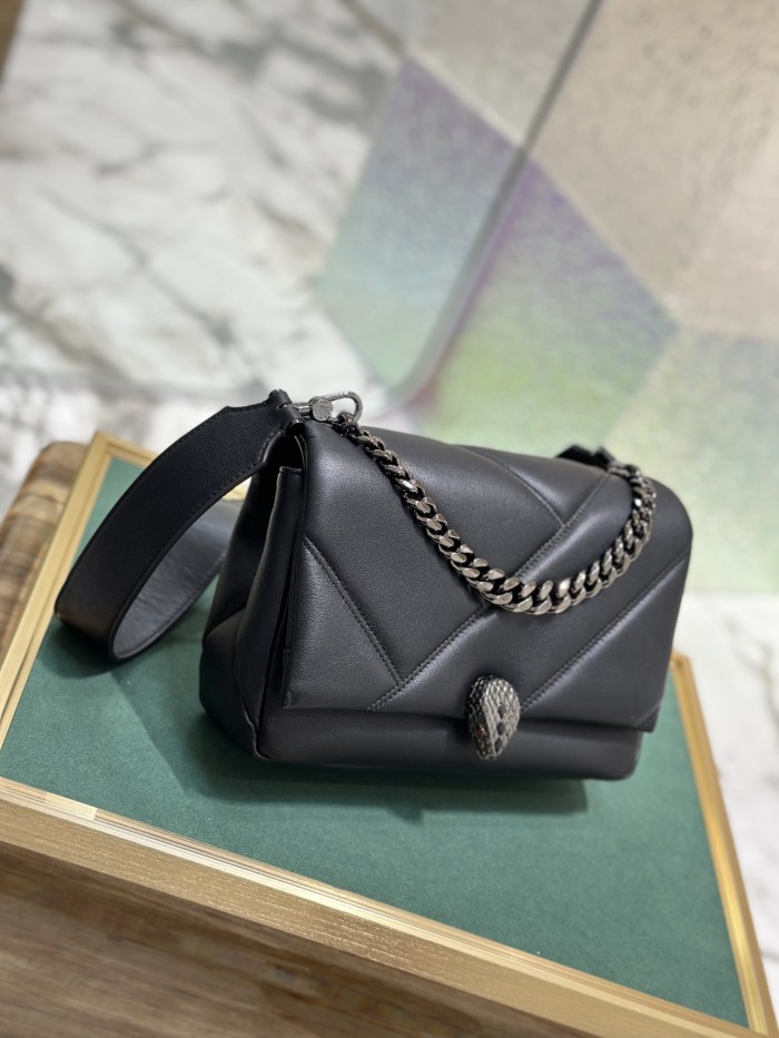  Handbags Bvlgari 291088 size:22.5*15*10 cm