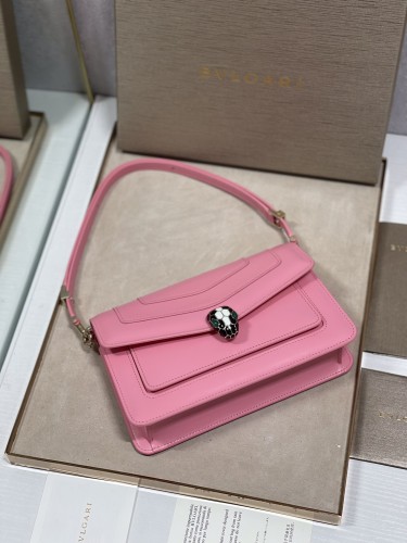  Handbags Bvlgari 292104 size:22*15*4.5 cm