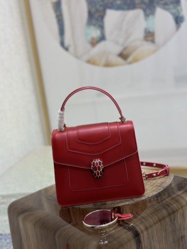  Handbags Bvlgari 38329 size:18*16*9 cm