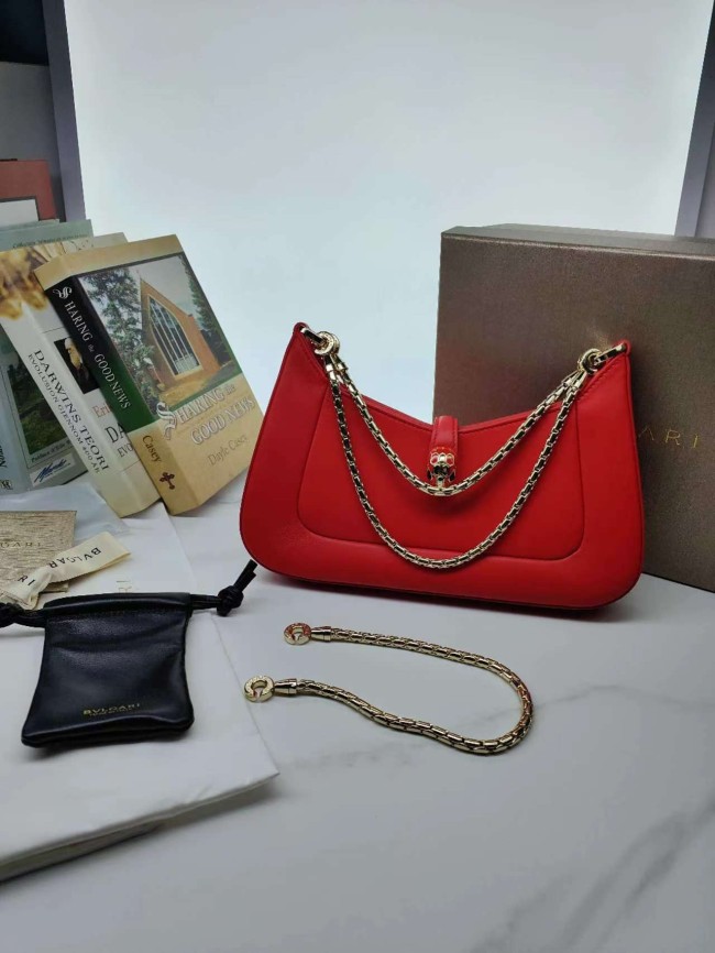  Handbags Bvlgari 293208 size:27.5*18*3.5 cm