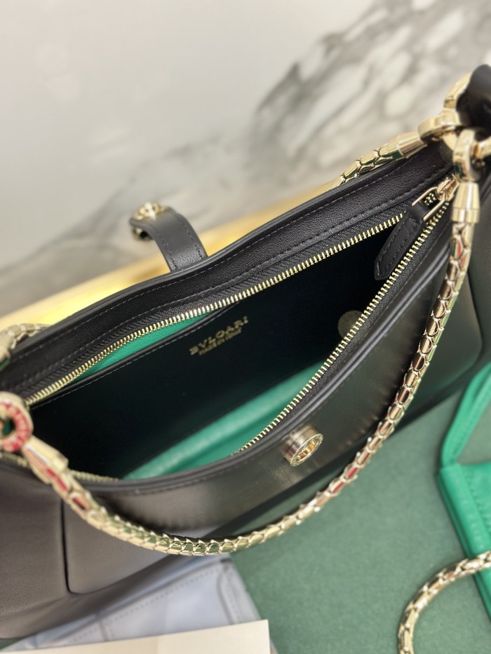  Handbags Bvlgari 293208 size:27.5*18*3.5 cm