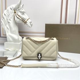  Handbags Bvlgari 287993 size:22.5*15*10 cm