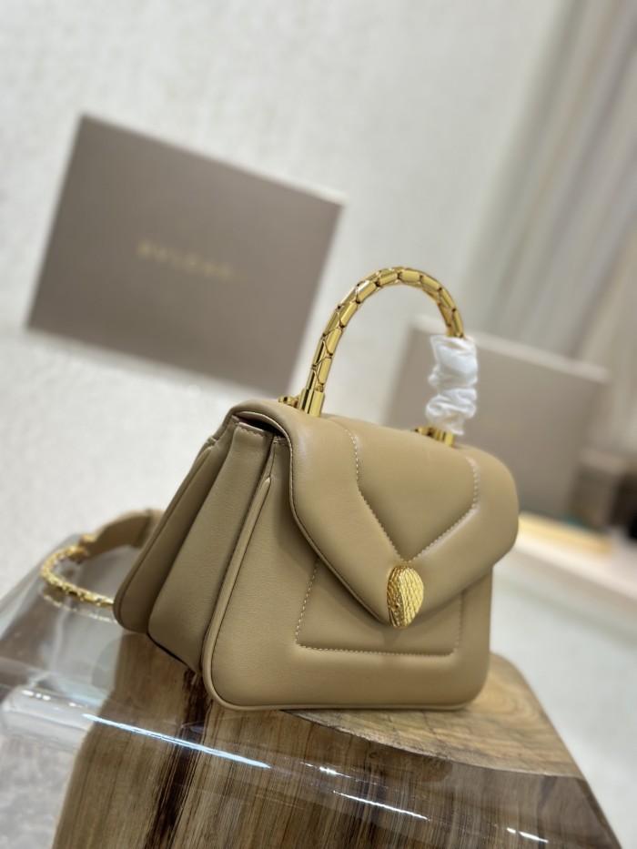  Handbags Bvlgari 292128 size:20*14*10 cm