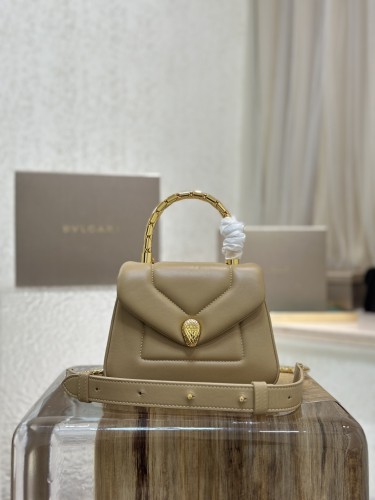  Handbags Bvlgari 292128 size:20*14*10 cm