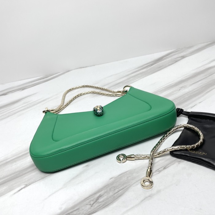  Handbags Bvlgari 293208 size:27.5*18*3.5 cm