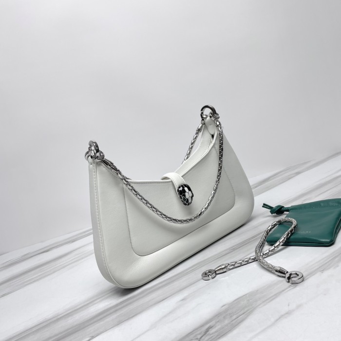  Handbags Bvlgari 293208 size:27.5*18*3.5 cm