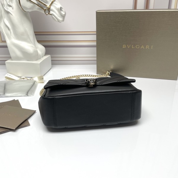  Handbags Bvlgari 287993 size:22.5*15*10 cm