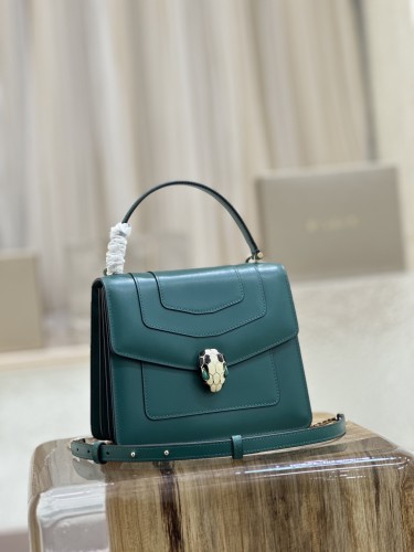  Handbags Bvlgari 38329 size:18*16*9 cm