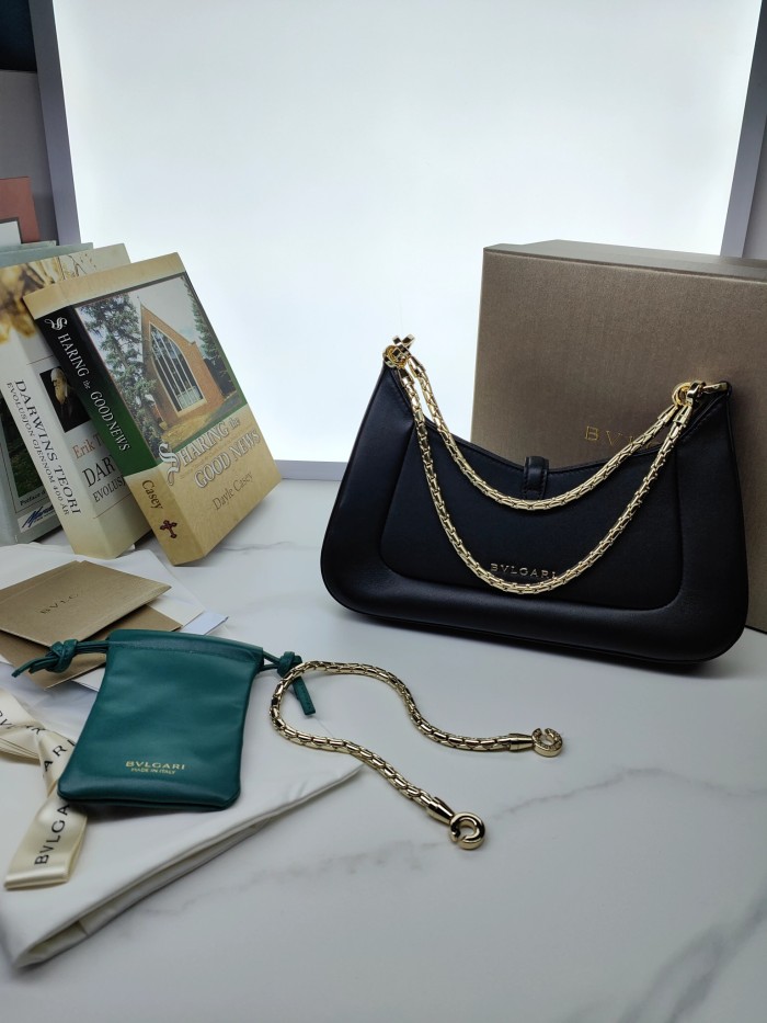  Handbags Bvlgari 293208 size:27.5*18*3.5 cm